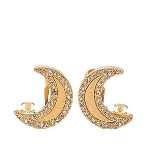 Chanel Cc Logo Clip-On Earrings Metal #247198C99B